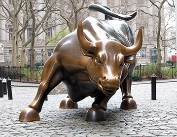 how to trade bullish breakout bull statue